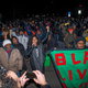 Mica Grimm, center (carrying microphone), a Black Lives Matter activist, leads a march from a makeshift memorial for Jamar Clark Nov. 20, 2015, in North Minneapolis. Clark was shot and killed by a Minneapolis police officer Nov. 20.
Stephen Maturen/Getty Images